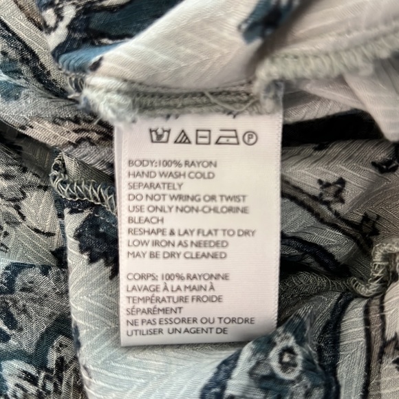 KIMCHI BLUE cocoon wrap size XS/S blue floral - Picture 3 of 7